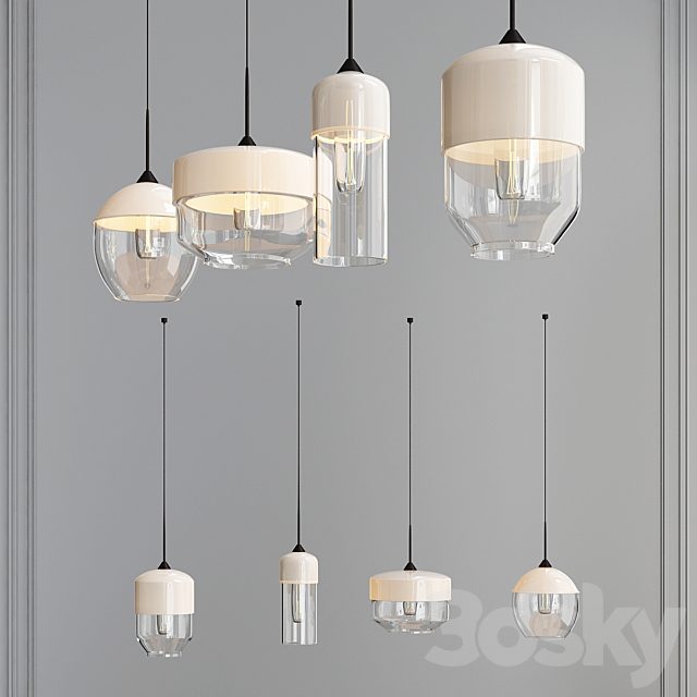 Amber Pendant Lights
