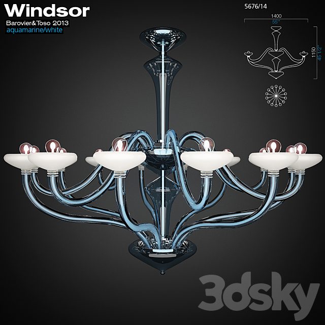 Barovier&Toso, Windsor, 5676/14