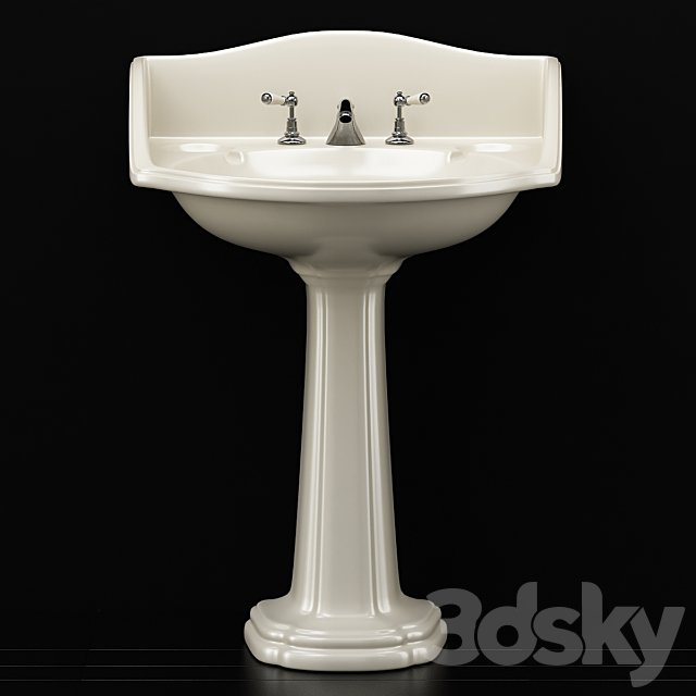 Devon & Devon OXFORD Pedestal washbasin