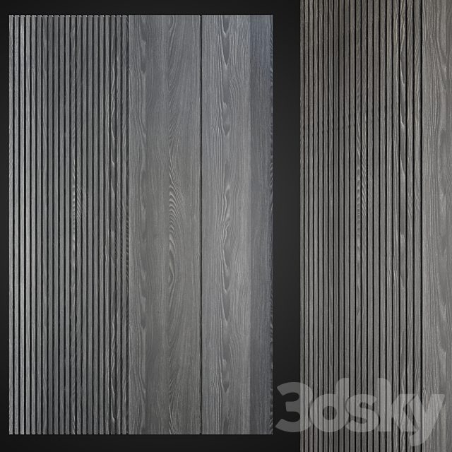 Wood panel rail