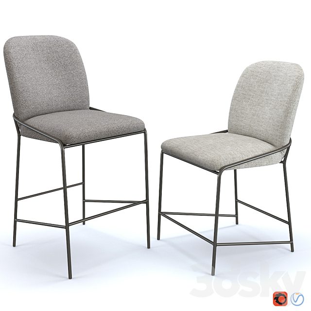 West Elm Astrud Counter & Bar Stool