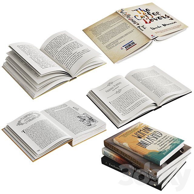Open books set