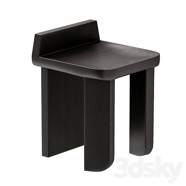 3-leg stool La Redoute Oreus