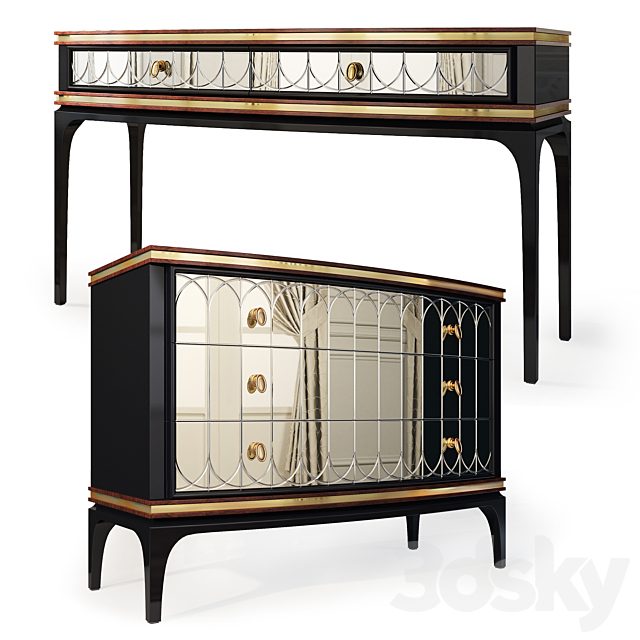 Chest and console Milano. Dresser, console by Medusa Home