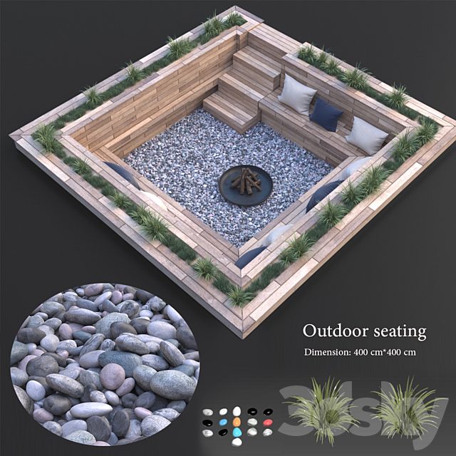 Outdoor seating