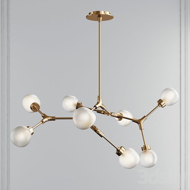 Catalyst Aged Brass 8 Light LED Chandelier by Modern Forms
