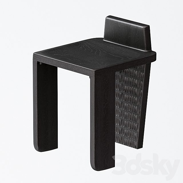 3-leg stool La Redoute Oreus