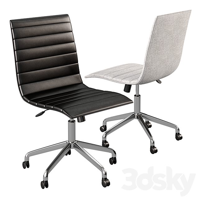 Noir Task Office chair from Global Allies