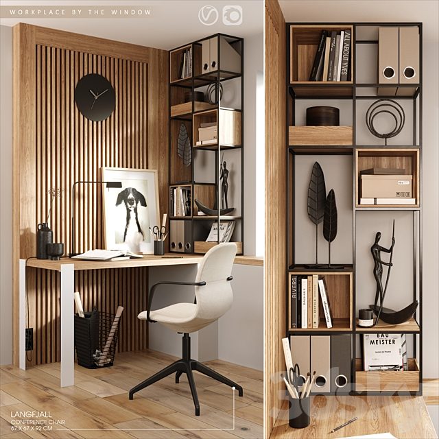 Workplace by the window