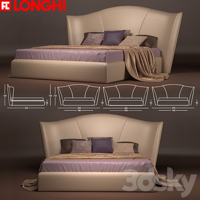 Bed Heron Longhi