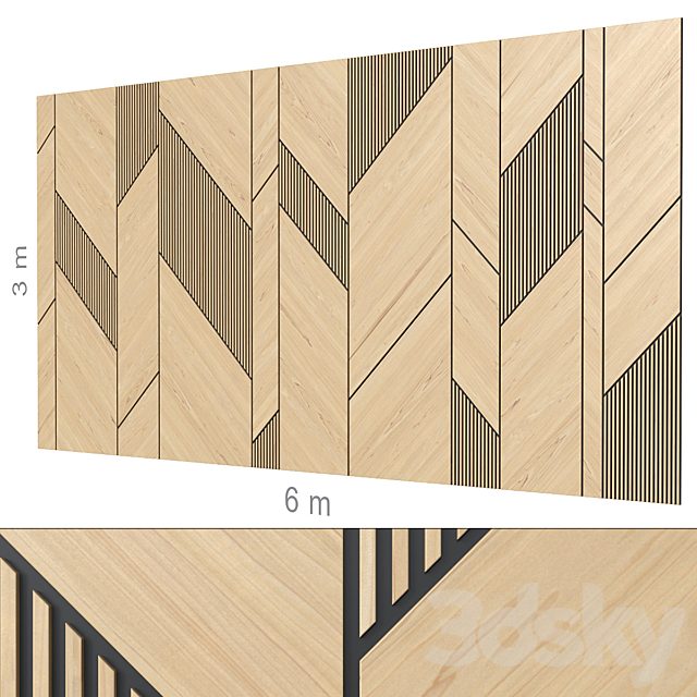 Decorative wall 256.