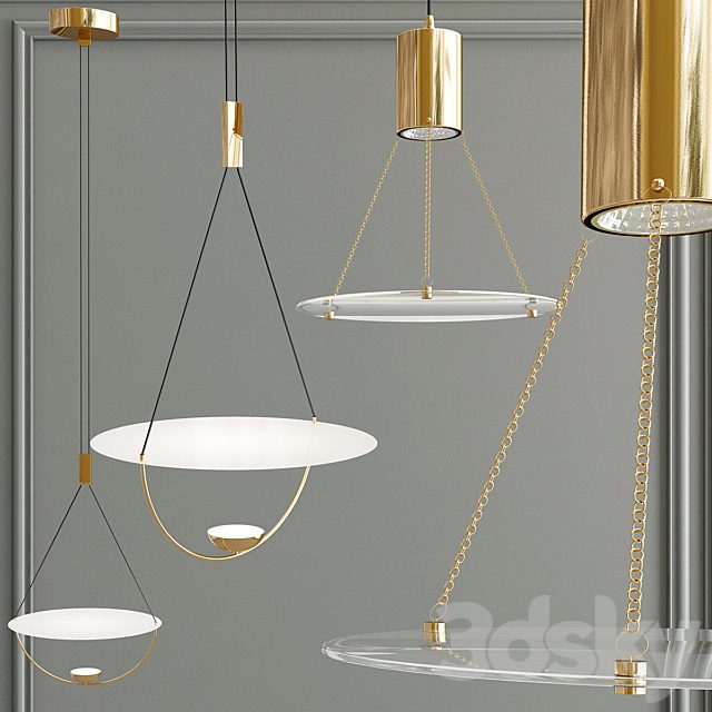 LIRIA and TLAP pendants lamp