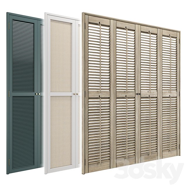 Shutters & Wardrobe Doors Set