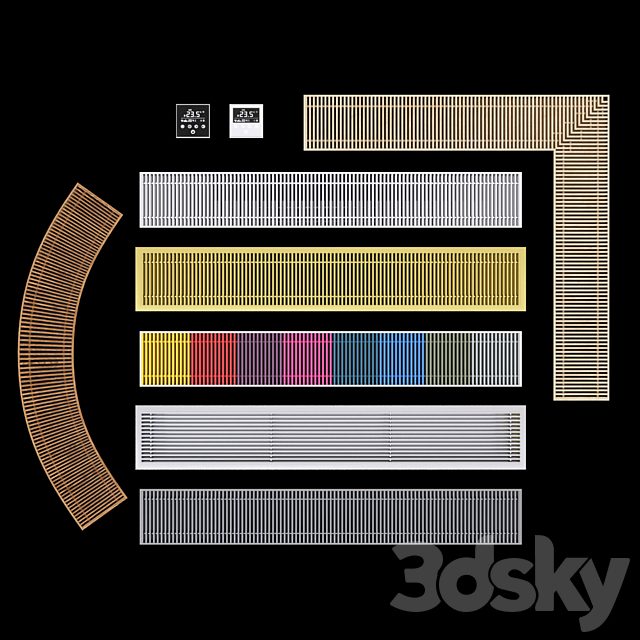 Varmann Ntherm Built-in Radiators and Vartronic Thermostats