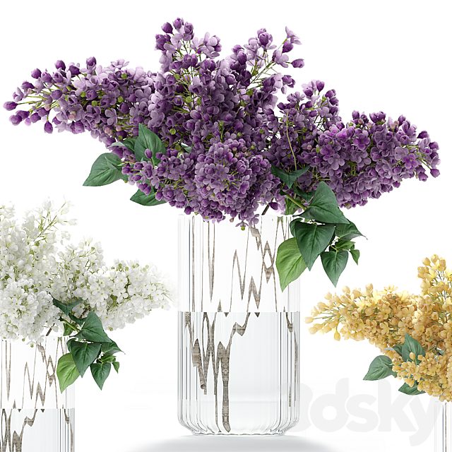 Bouquet of flowers in a vase 63