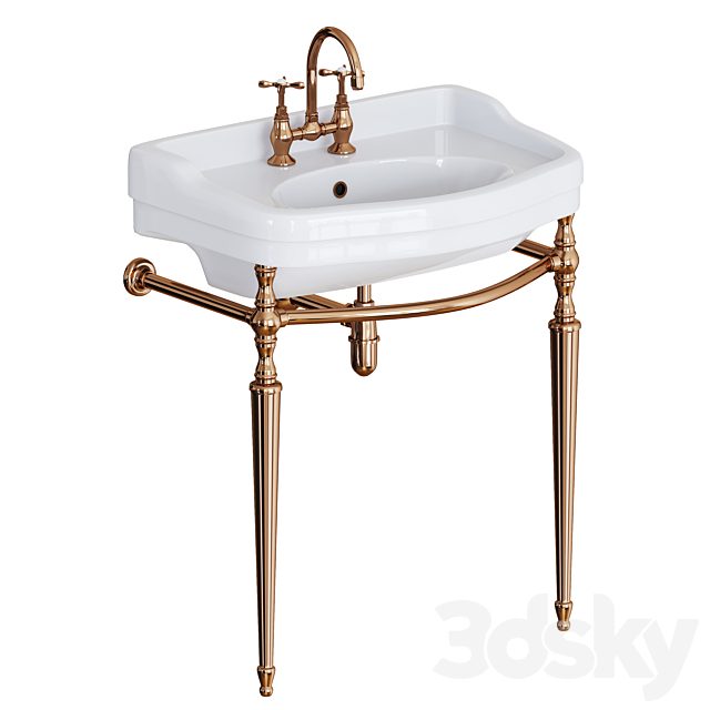 Sink on a metal structure / Sbordoni Palladio