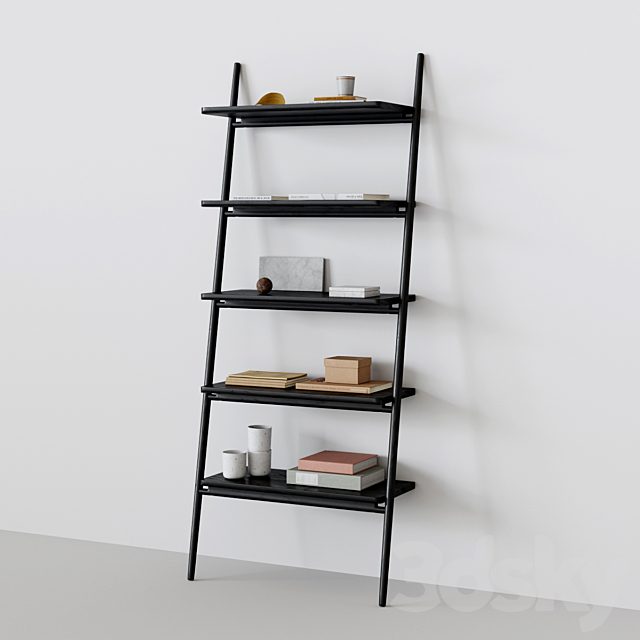 Folk ladder shelving by norm architects