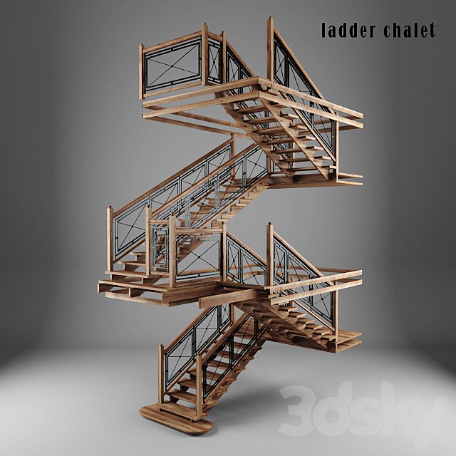 ladder chalet
