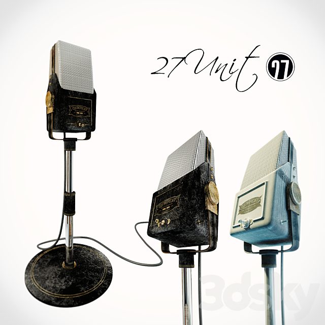 Retro Electro-Voice Microphone