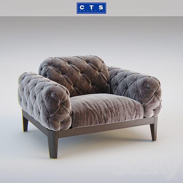 CTS Salotti armchair ELLIOT Poltrona.