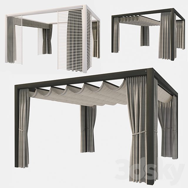 Garden gazebo UNOSIDER MOOD YPE