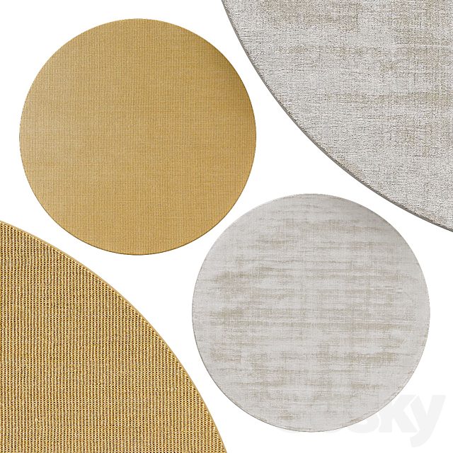 Circle rugs | №010