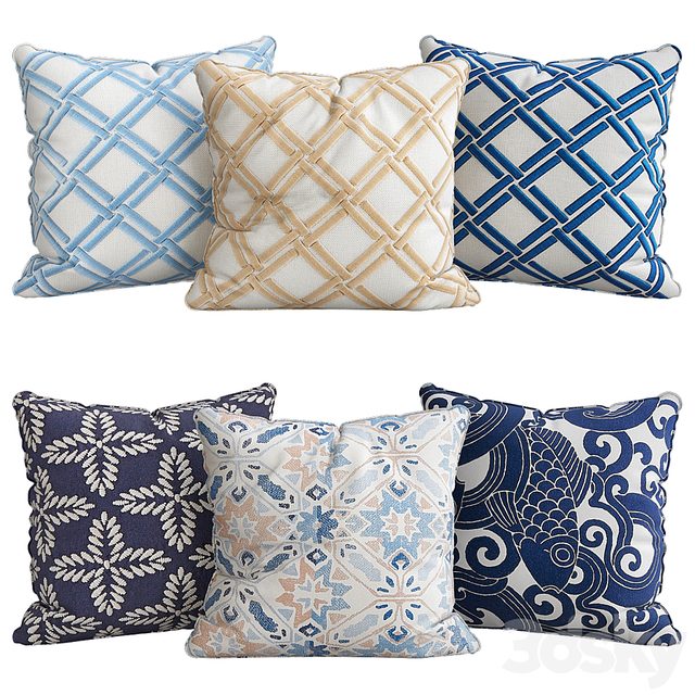 Pillows for sofa 6 pieces №84
