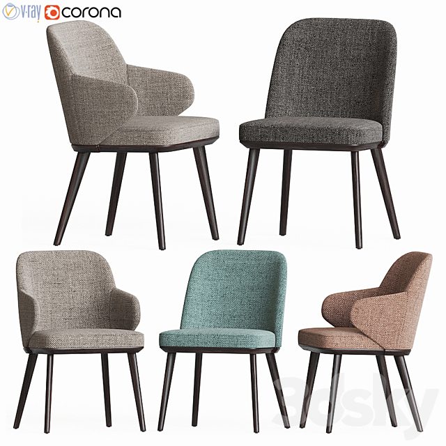 Foyer Dining Chair Set Calligaris