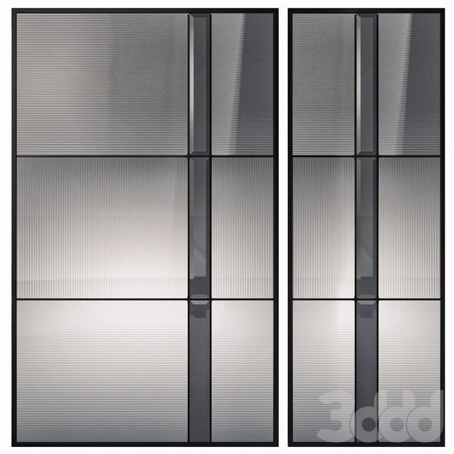 Fluted glass