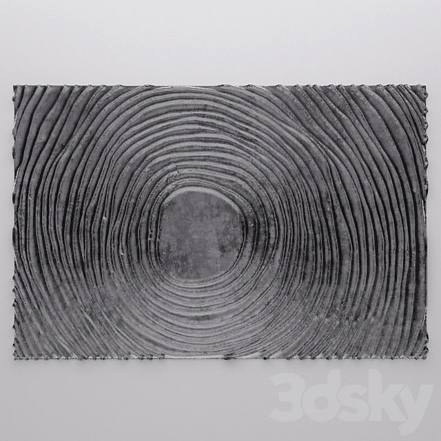 Decor for wall. Panel.