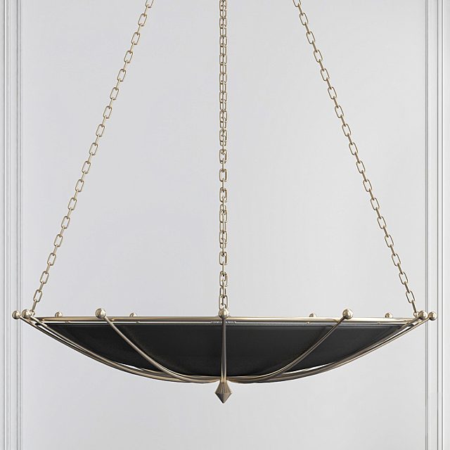 Fontaine Chandelier by Currey and Company