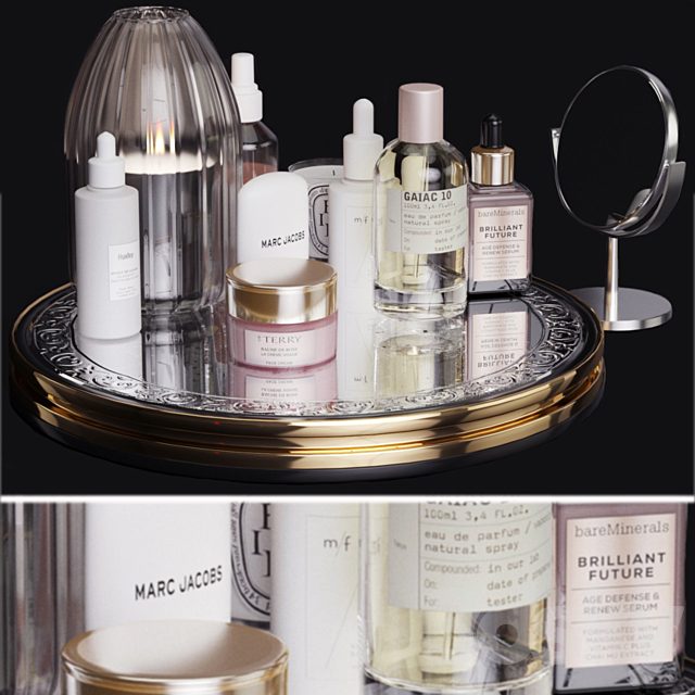 Decorative cosmetics set
