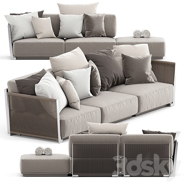 VULCANO OUTDOOR SOFA by FLEXFORM