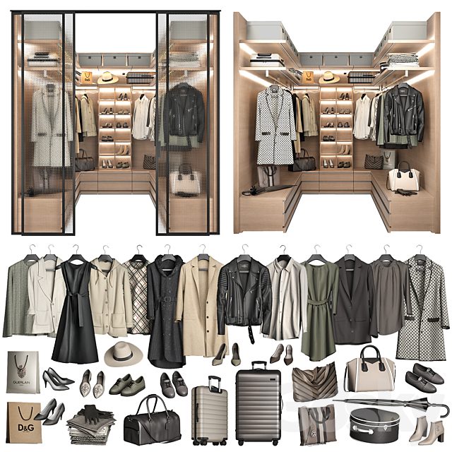 Walk-in Closet 98 part 1