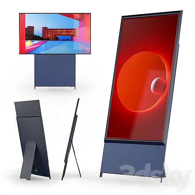 Rotary TV Samsung 43 "QLED The Sero 2020