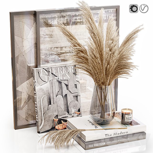Decor set 20 Pampas grass