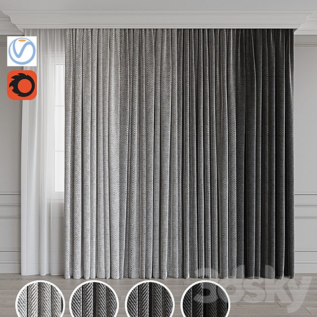 Set of portieres 60