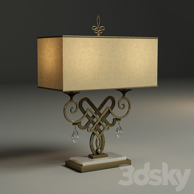 THEODORE ALEXANDER The Fancy Knot Lamp
