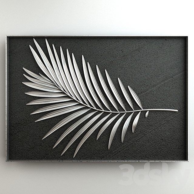 Coconut leaft ornament 03