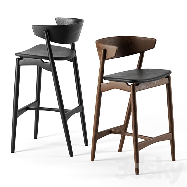 SIBAST 7 bar stool