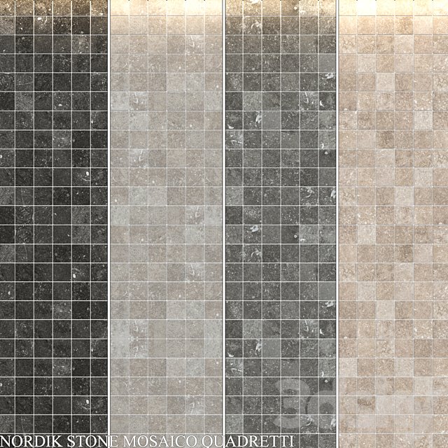 Flaviker Nordik Stone Mosaico Quadretti