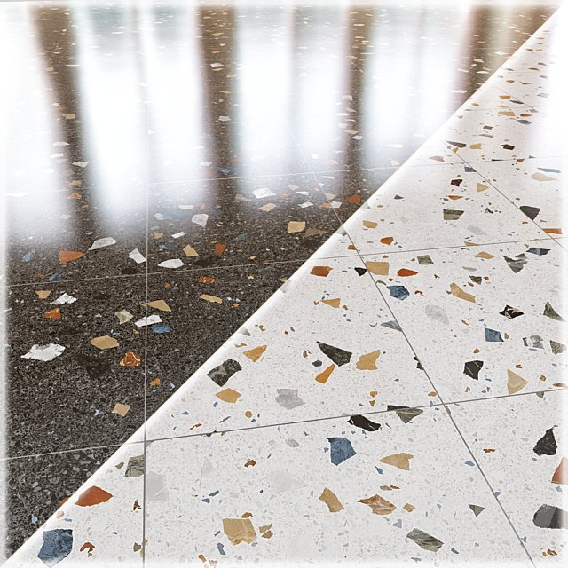 Stracciatella tile