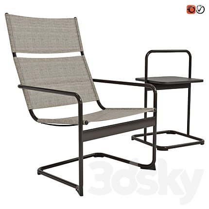 Garden furniture Ikea HUSARE table and chair