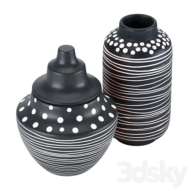 ZUO Modern Niger Vases