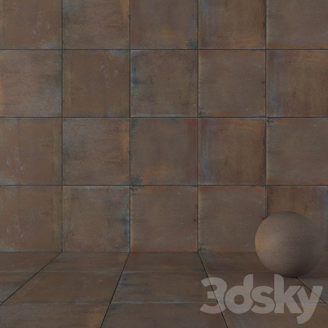 Wall Tiles Museum Iron Oxide