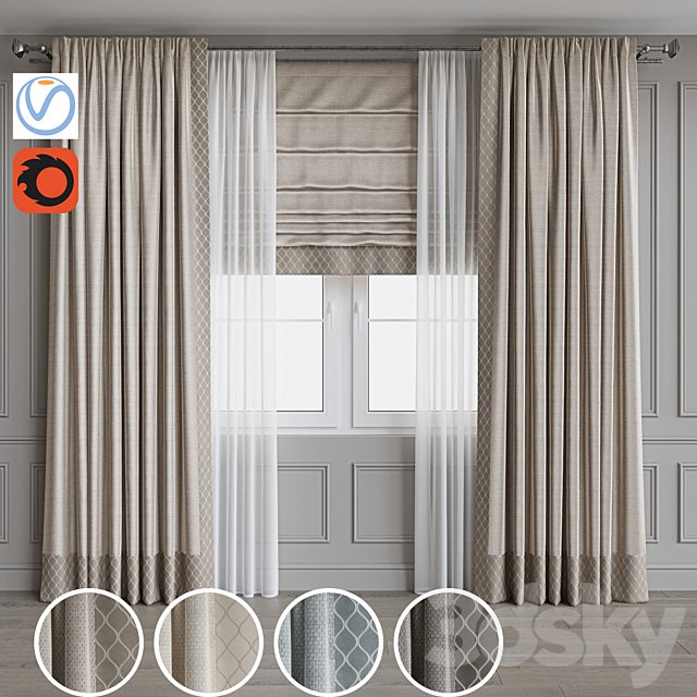 Set of curtains 62