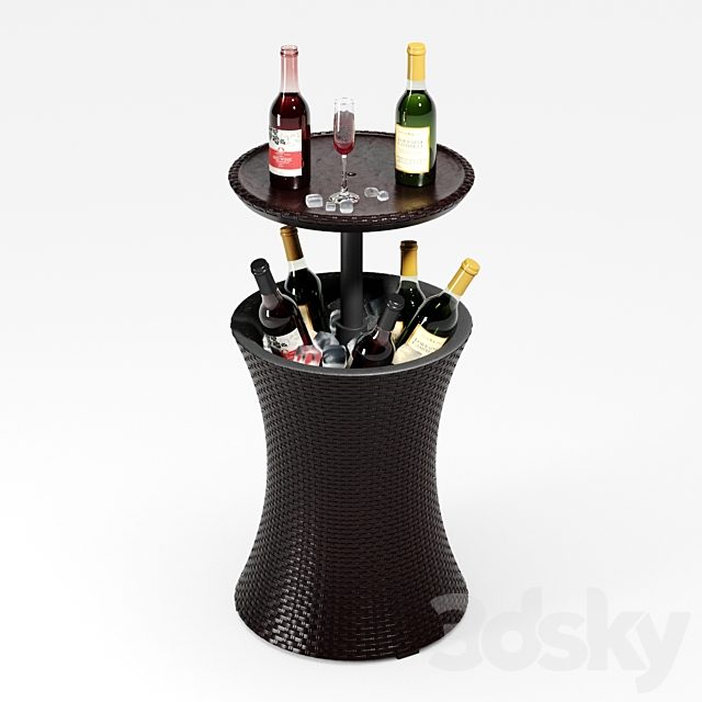 Giantex Outdoor Cool Bar Rattan Style