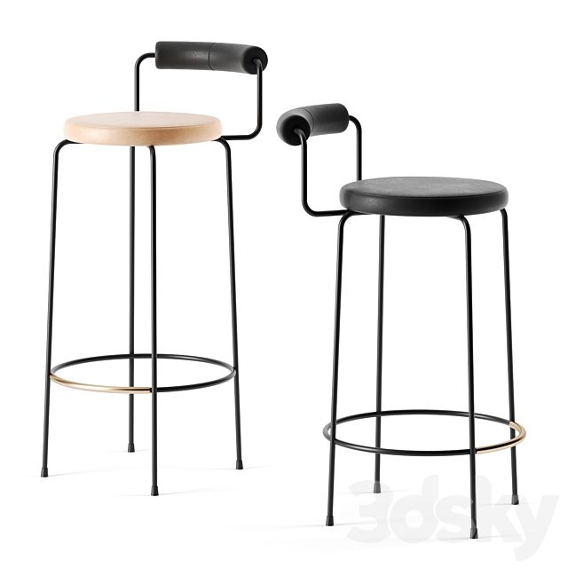 Iva barstool by Grazia&Co