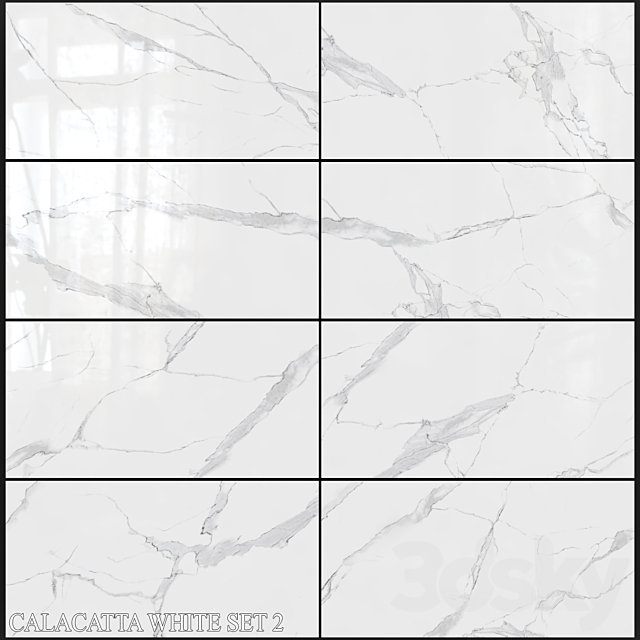 Decovita Calacatta White 600x1200 Set 2