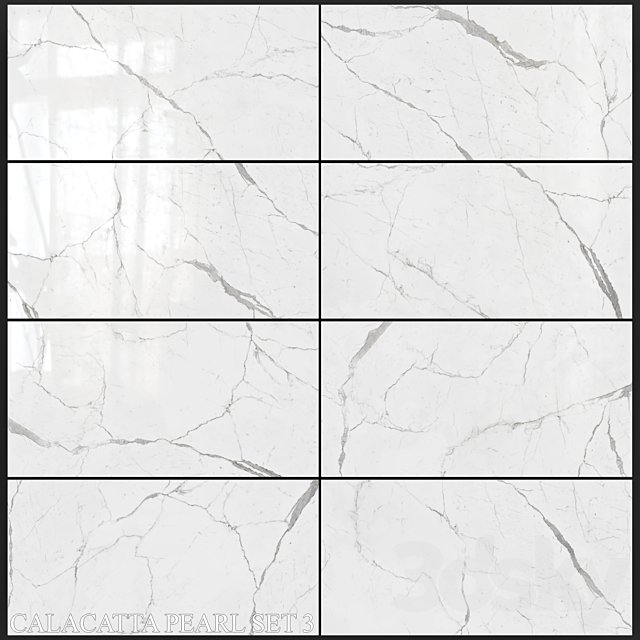Decovita Calacatta Pearl 600x1200 Set 3